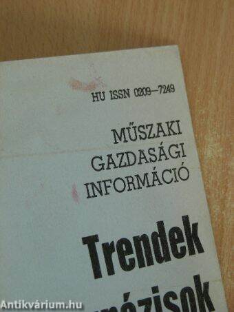 Trendek, prognózisok 1985/7.