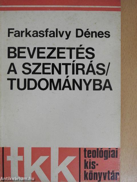 Bevezetés a szentírástudományba