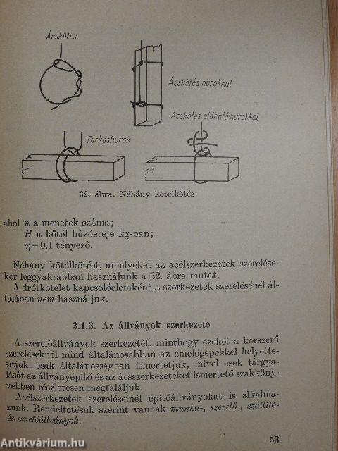 Ipari acélszerkezetek szerelése