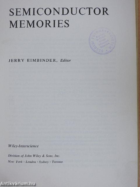 Semiconductor Memories