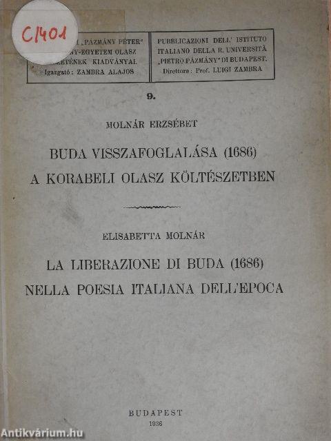 Buda visszafoglalása (1689) a korabeli olasz költészetben