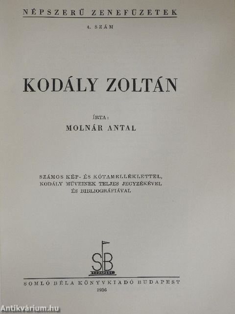 Kodály Zoltán