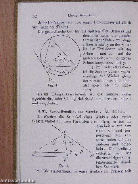 Mathematische Formelsammlung