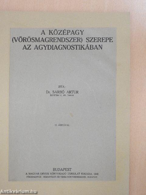 A középagy (vörösmagrendszer) szerepe az agydiagnostikában