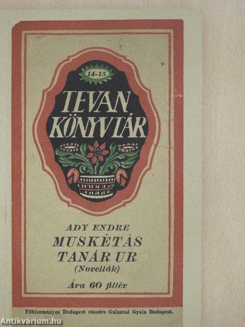 Muskétás tanár ur