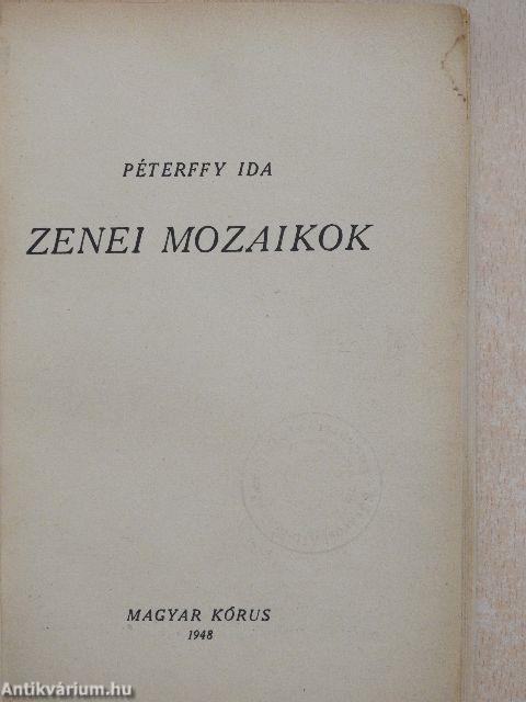 Zenei mozaikok