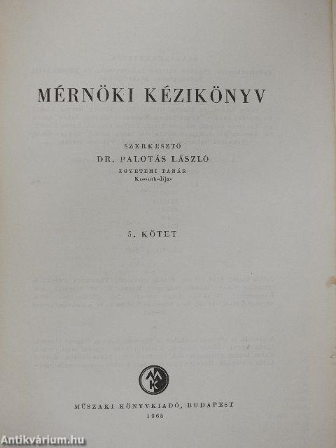 Mérnöki kézikönyv 5.