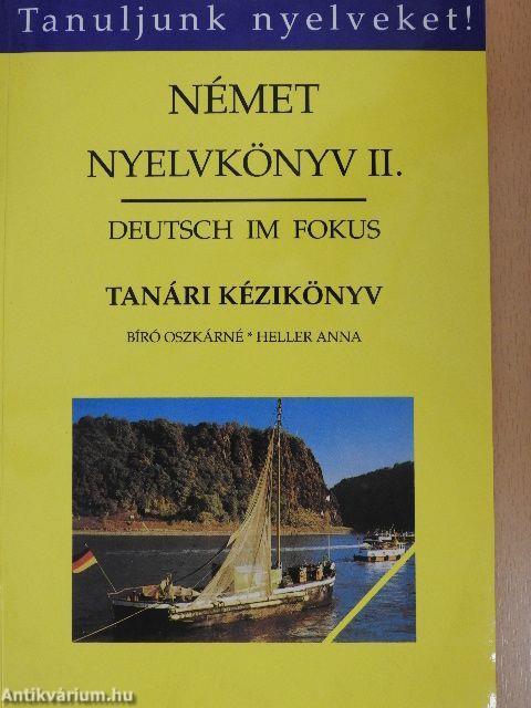 Német nyelvkönyv II. - Tanári kézikönyv