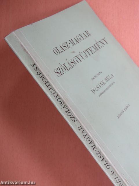 Olasz-magyar szólásgyűjtemény