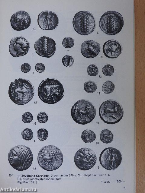 Numismatische Abteilung - Münzenliste April 1980/31