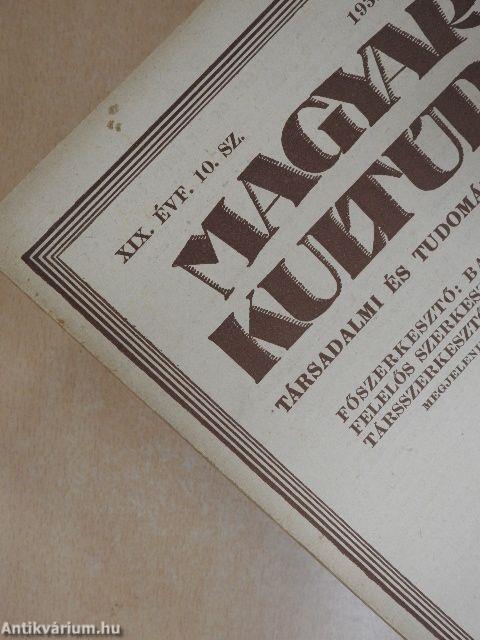 Magyar Kultúra 1932. május 20.