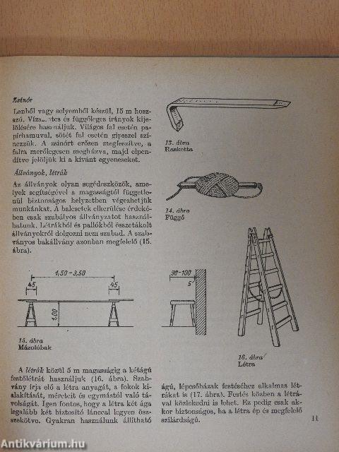 Festés, tapétázás, mázolás