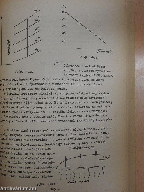 Gőzkazánok, turbinák és hűtőgépek