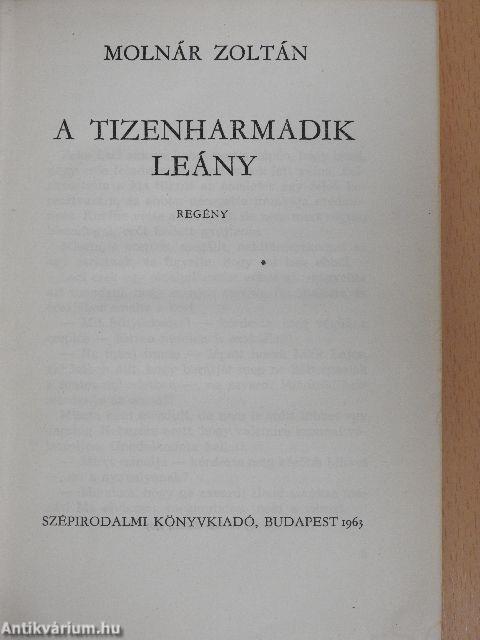 A tizenharmadik leány