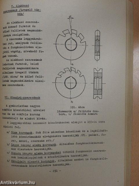 Anyagismeret és technológia IV.