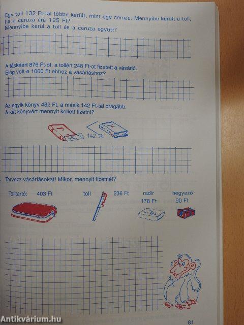 Az én matematikám - Feladatgyűjtemény 3. osztály