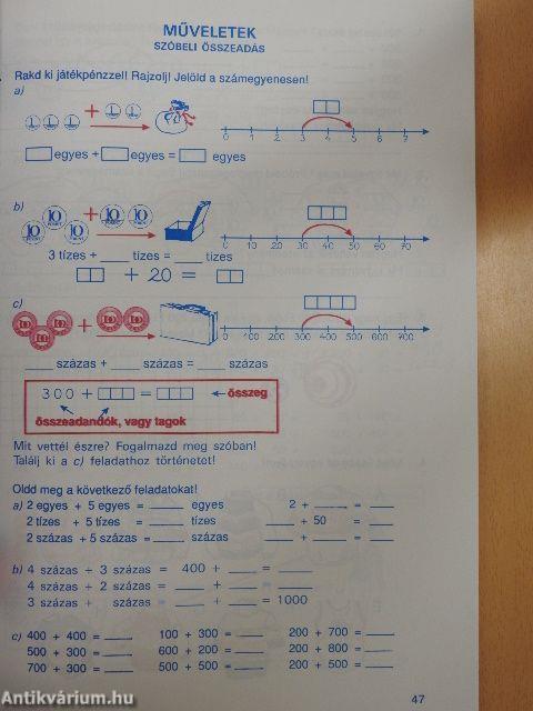 Az én matematikám - Feladatgyűjtemény 3. osztály