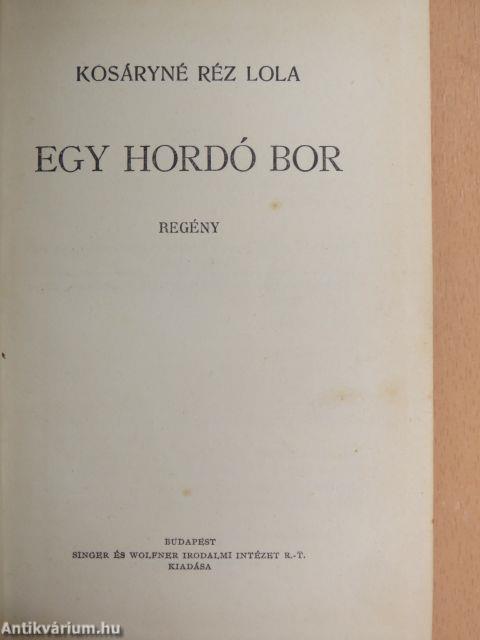 Egy hordó bor