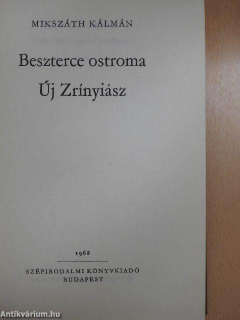 Beszterce ostroma/Új Zrínyiász