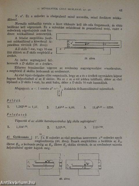 Műszaki matematikai gyakorlatok A. X.