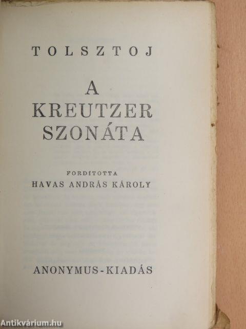 A Kreutzer szonáta