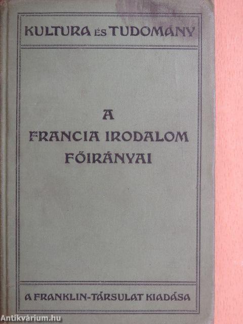 A francia irodalom főirányai