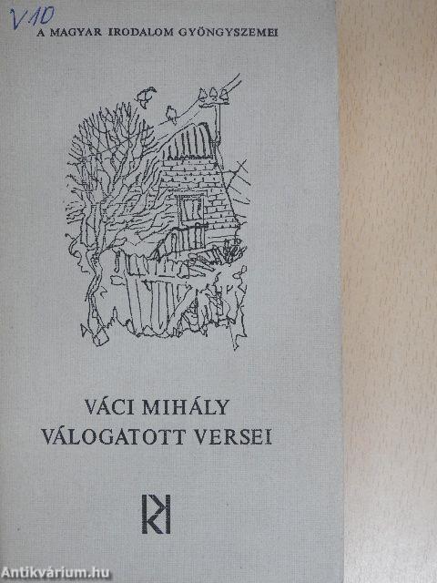 Váci Mihály válogatott versei