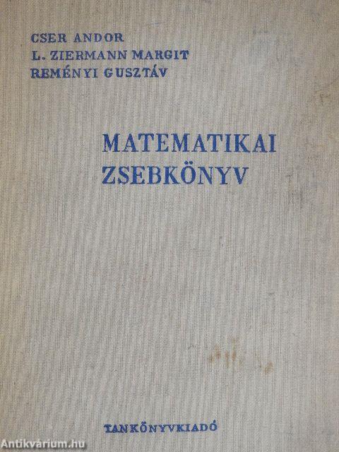 Matematikai zsebkönyv