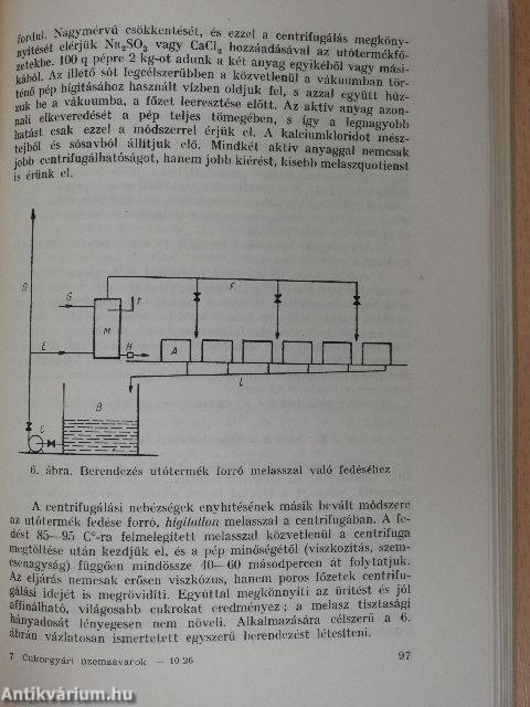 Cukorgyári üzemzavarok megelőzése és elhárítása