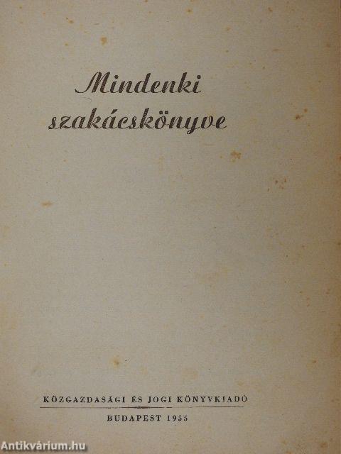 Mindenki szakácskönyve