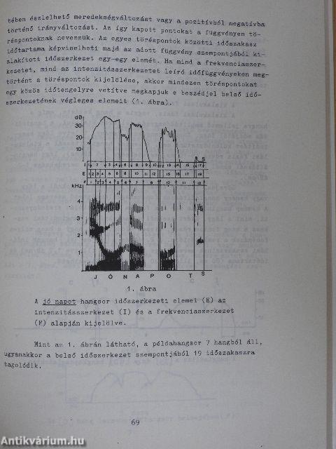 Tanulmányok a beszéd időviszonyairól