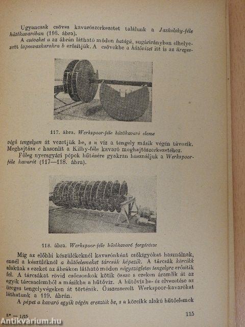 Cukoripari szakgéptan