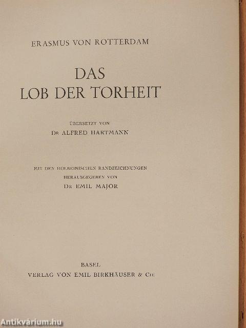 Das Lob der Torheit