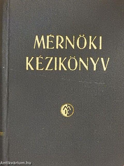 Mérnöki kézikönyv 1.