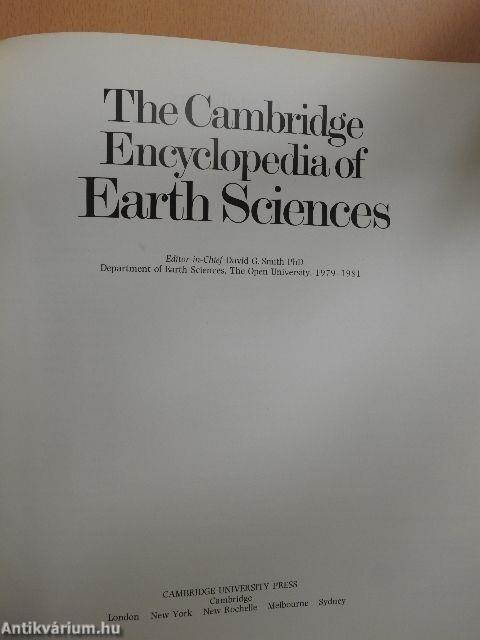 The Cambridge Encyclopedia of Earth Sciences