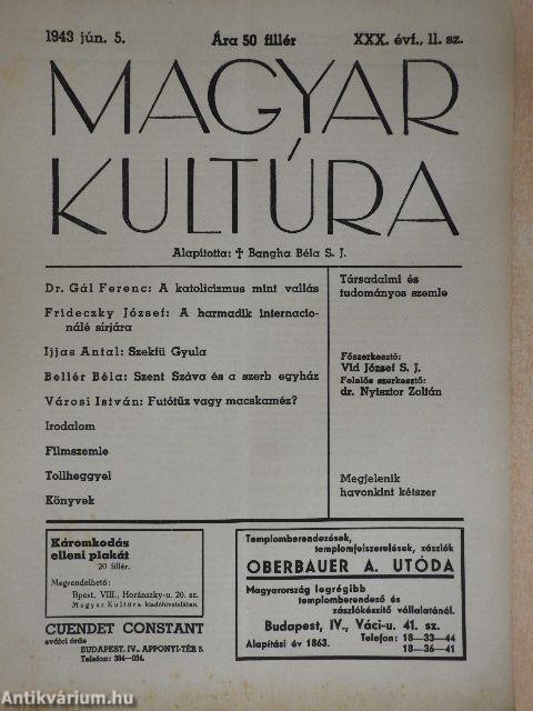 Magyar Kultúra 1943. június 5.