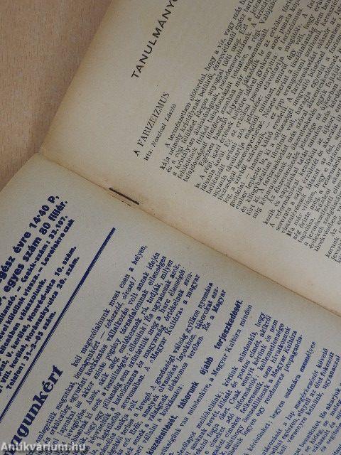 Magyar Kultúra 1933. január 20.