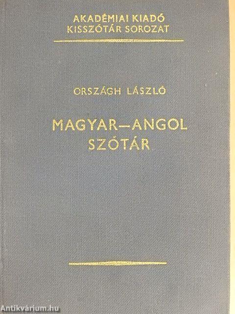 Magyar-angol szótár