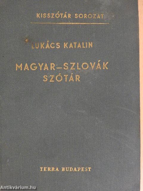 Magyar-szlovák szótár