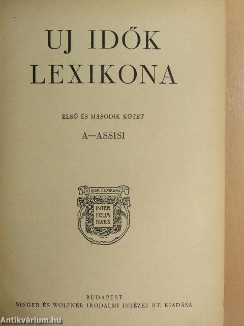 Uj idők lexikona 1-24.