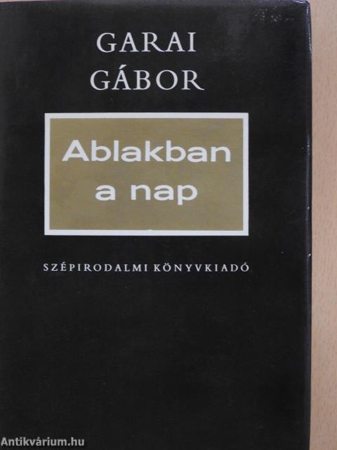 Ablakban a nap (aláírt példány)