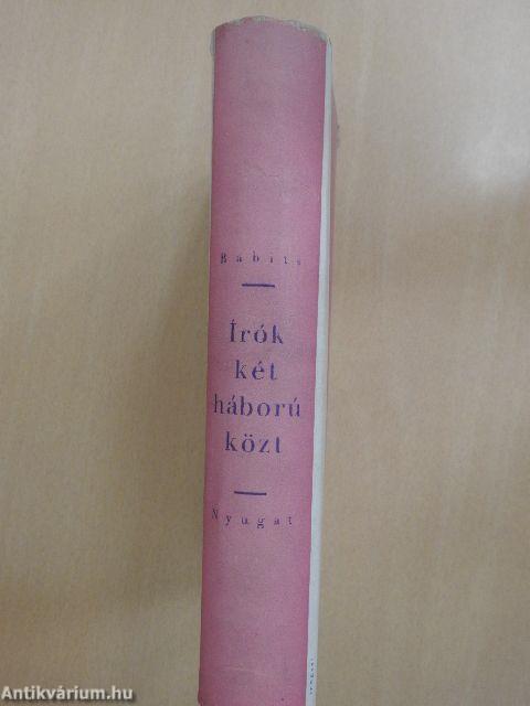 Irók két háboru közt