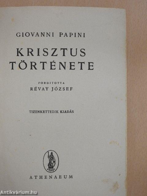 Krisztus története