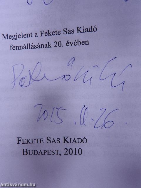 Áfonyahegyi jegyzetek (dedikált példány)