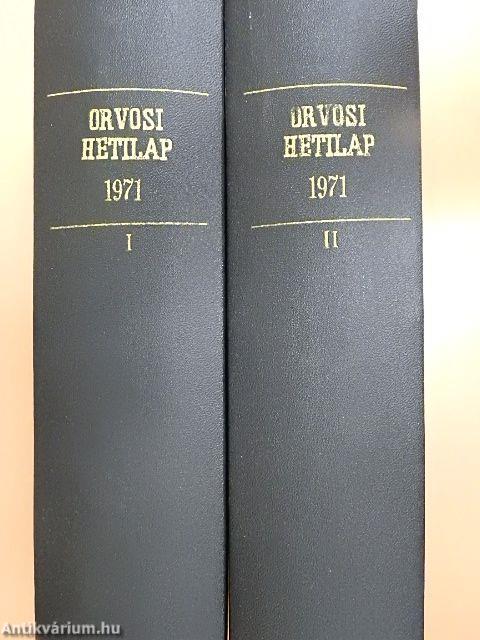 Orvosi Hetilap 1971. január-december I-II.