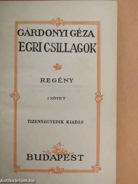 Egri csillagok I-II.
