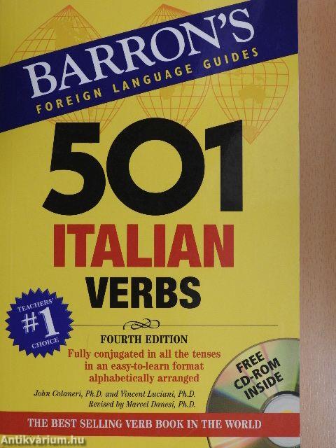 501 Italian Verbs - CD-vel