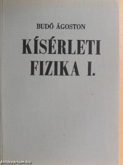 Kísérleti fizika I.