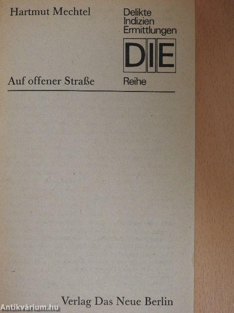 Auf offener Straße