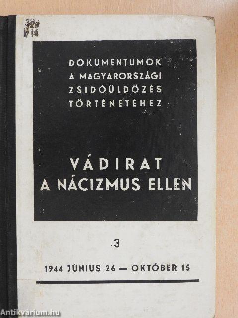 Vádirat a nácizmus ellen 3.